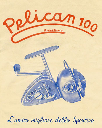 ZANGI Pelican 100 - vecchio mulinello prodotto in italia a Torino