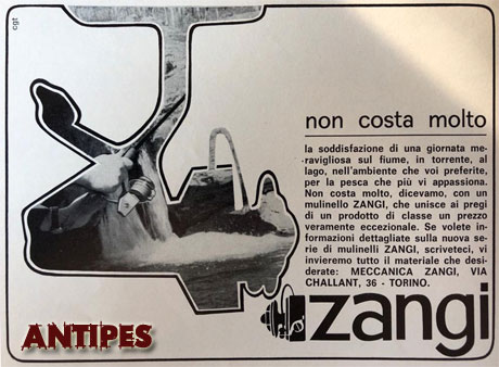 Zangi - pubblicità finr anni 60