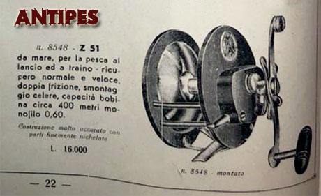 Rotante Z51 - Catalogo Ravizza n.3 del 1952