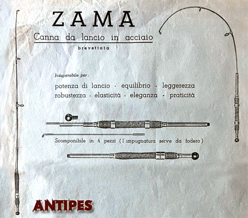 ZAMA canna metallo foglio illustrativo