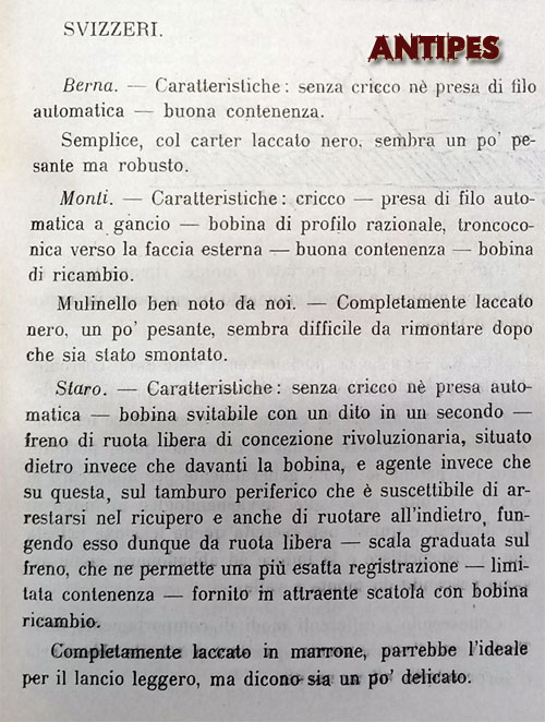 Il Pescatore Dilettante - gennaio 1940 - articolo G. Randone Olgiati