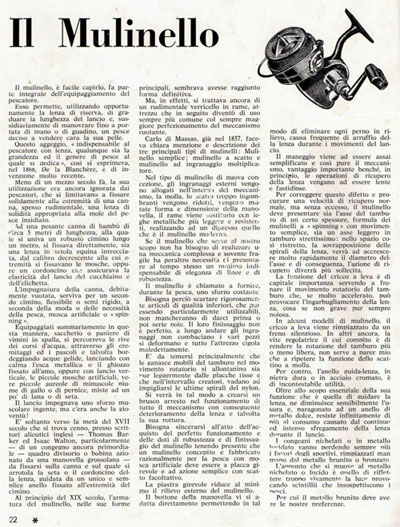Il Mulinello - rivista Pesca Sport novembre 1959
