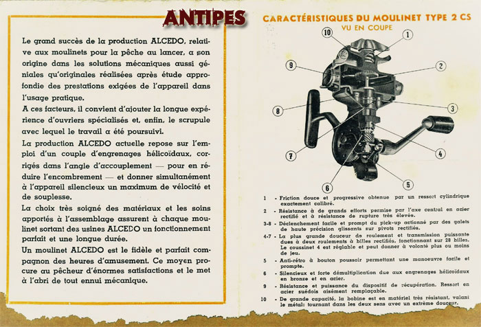 Alcedo pubblicità rivista francese