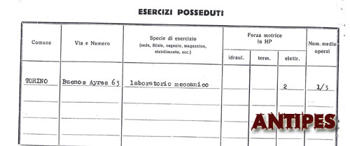 ALCEDO comunicazione CCIAA TO 12 marzo 1951