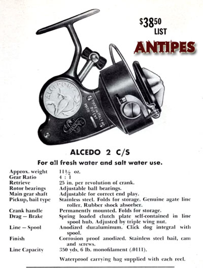 ALCEDO 2CS e Micron - pubblicità USA 1954