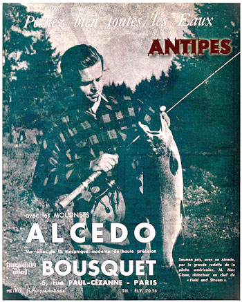 Alcedo pubblicità rivista francese gennaio 1949